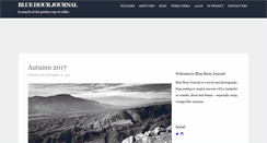 Desktop Screenshot of bluehourjournal.com